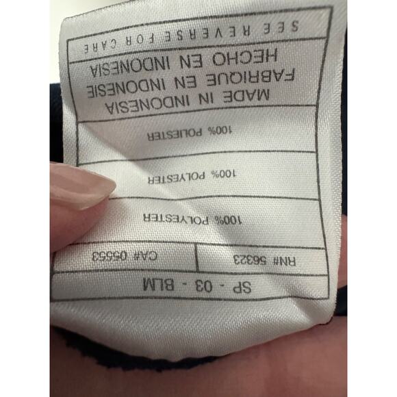 Vintage Nike New Jersey Nets Warm-Up Short Sleeved Jersey Mens L NBA Button Up - Picture 8 of 8